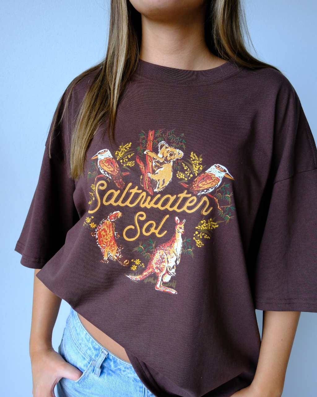 Among The Gumtrees - Boxy tee