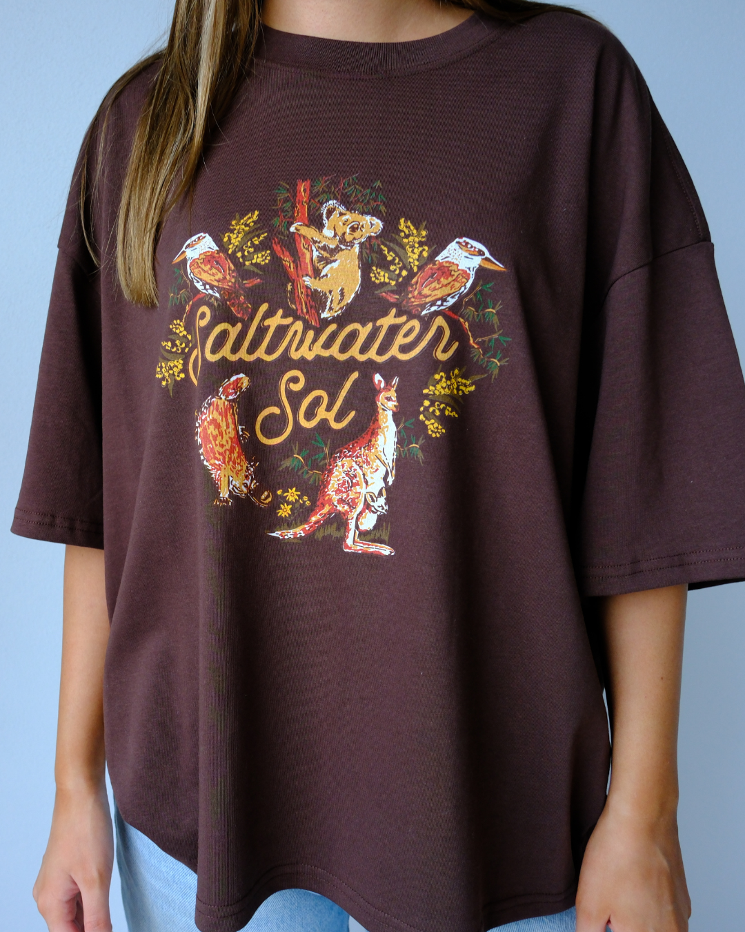 Among The Gumtrees - Boxy tee