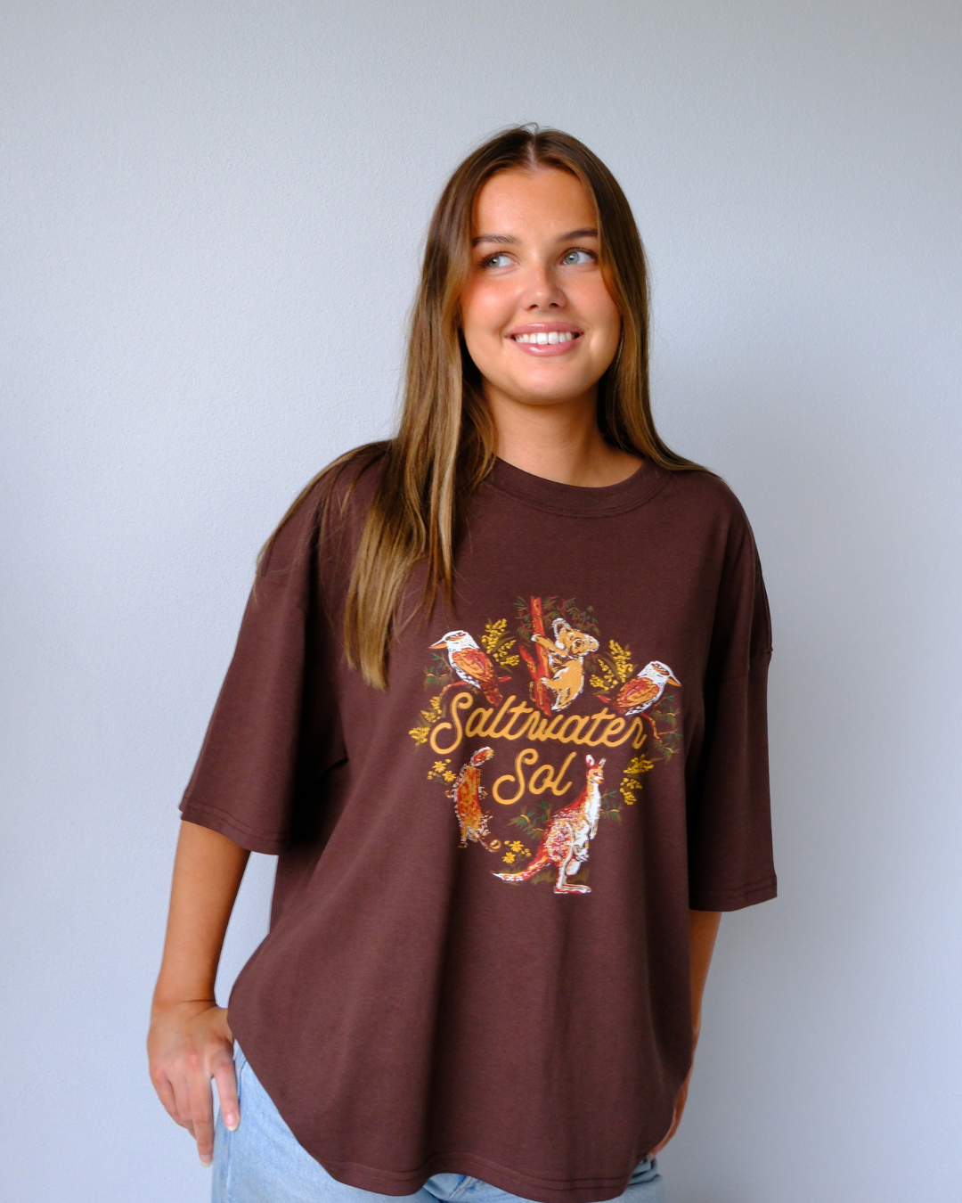 Among The Gumtrees - Boxy tee