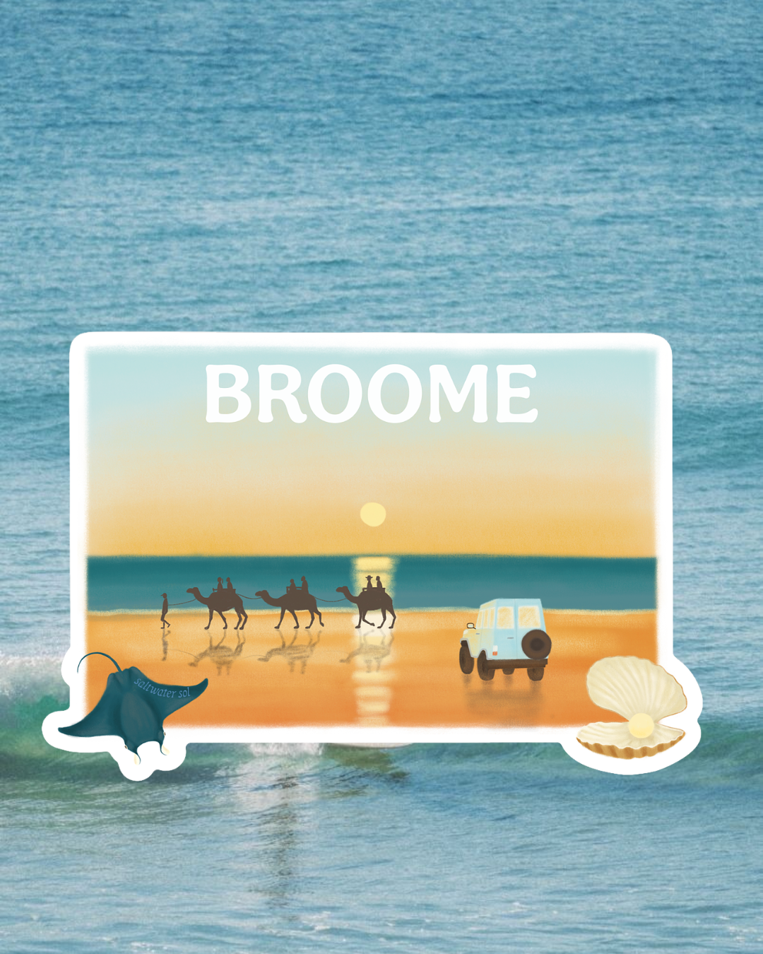 Broome - Sticker
