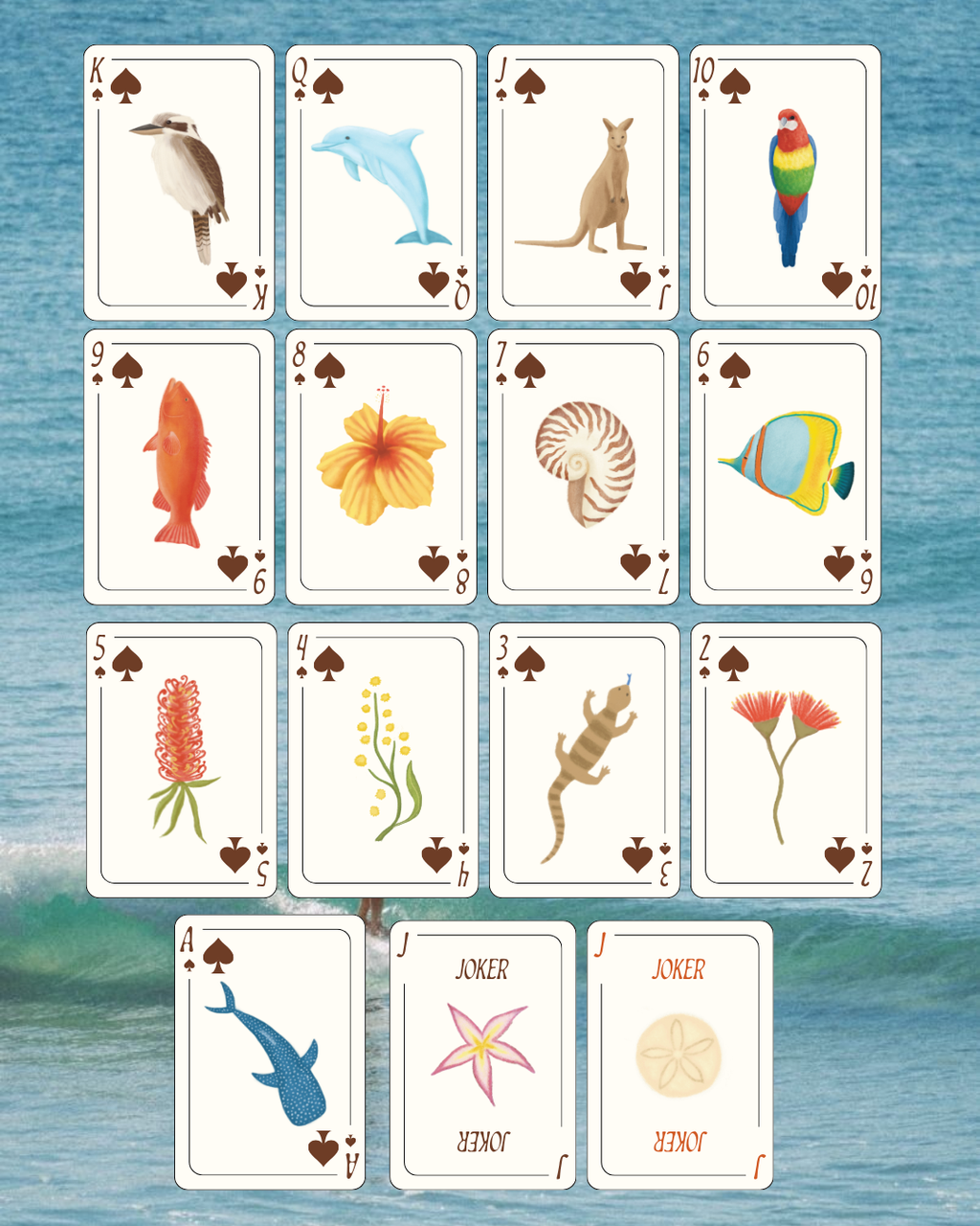 Roadtrip Icon - Waterproof Playing Cards