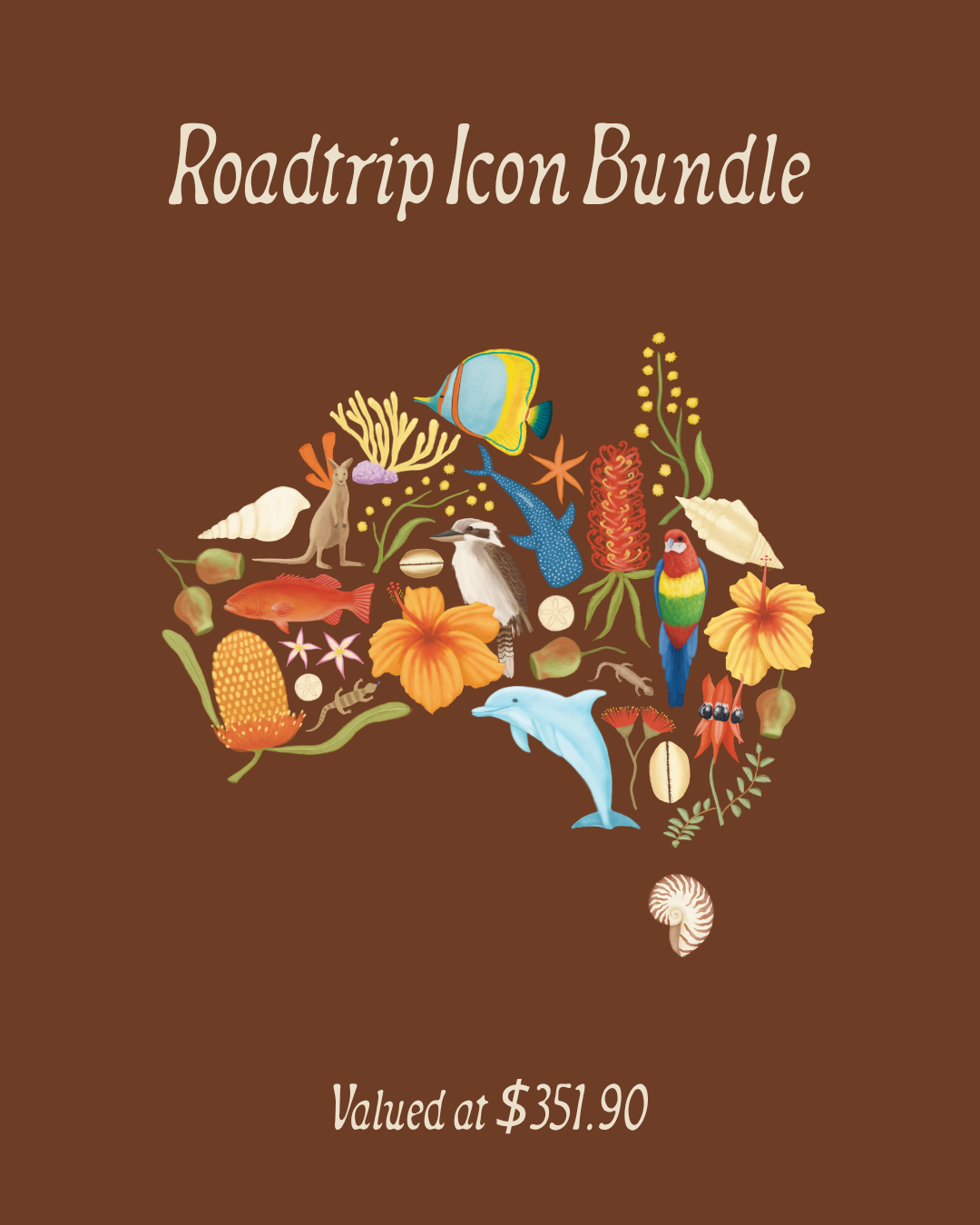 The Roadtrip Icon Bundle Pack