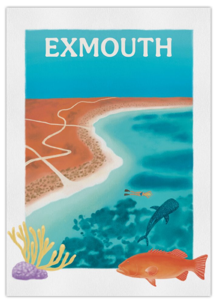 Exmouth - Postcard