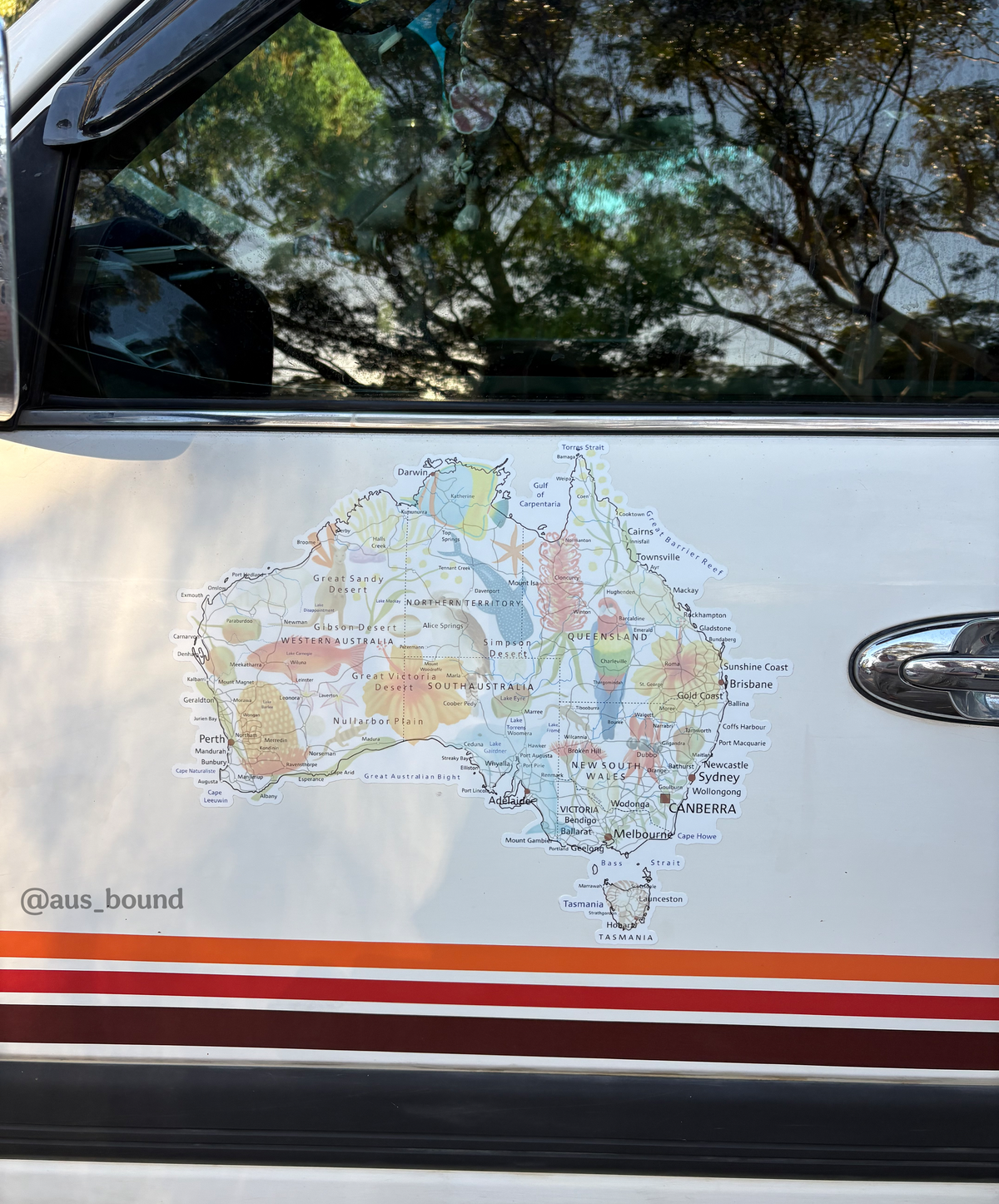 Up Map Sticker Roadtrip Icon - Large Map Sticker– Saltwater Sol